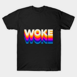 4 Letter Words - Woke T-Shirt